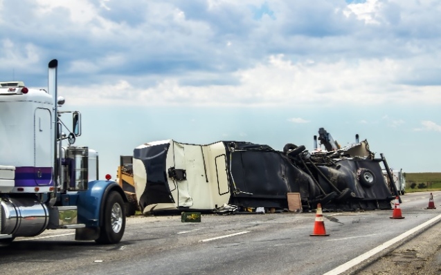 Accidents Involving Large Trucks in California